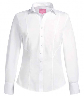 Brook Taverner BK151  Ladies Palena Long Sleeve Poplin Shirt